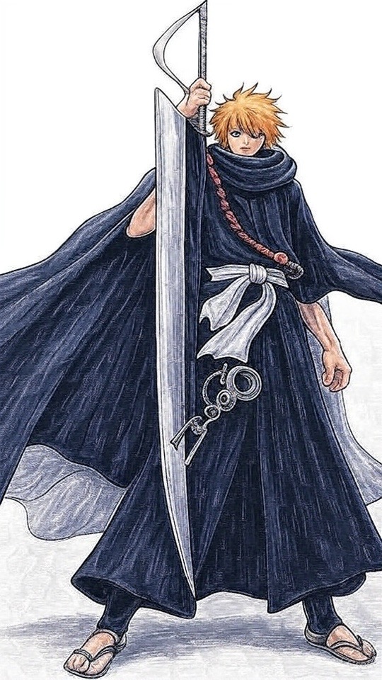 Ichigo (KH) — The Broken Oath concept design