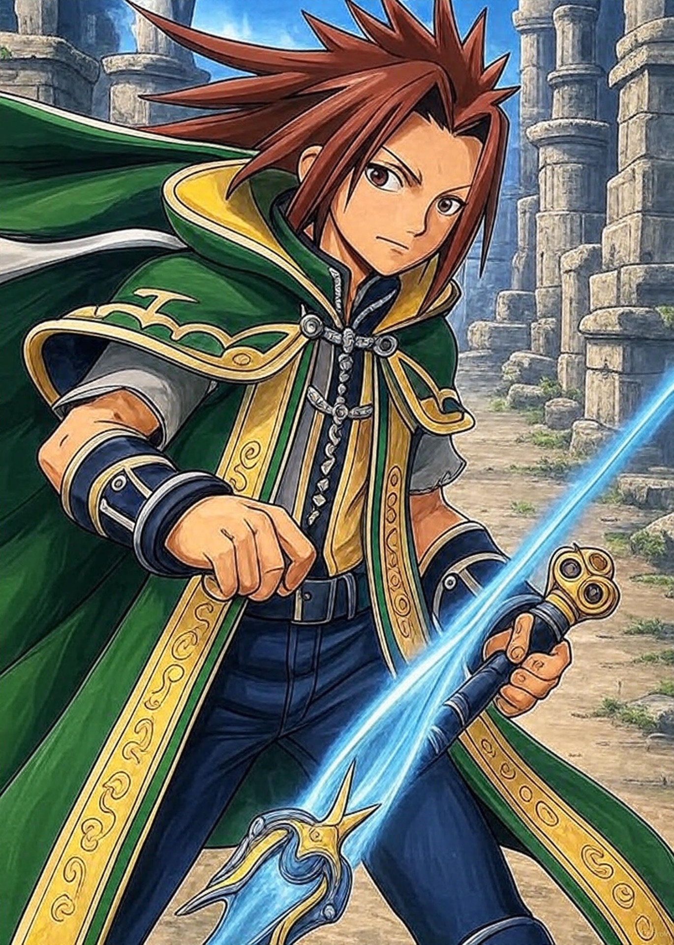 Yoh Asakura (KH) — Main Era concept design